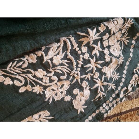 Free People Dress Women's Small Green Emerald City Tiered Mini Forest Fairy - Picture 6 of 6